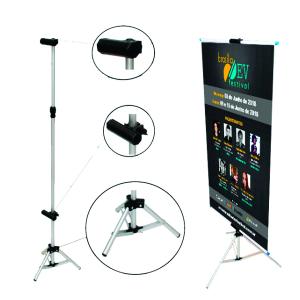 TRIPÉ PARA BANNER 180 cm